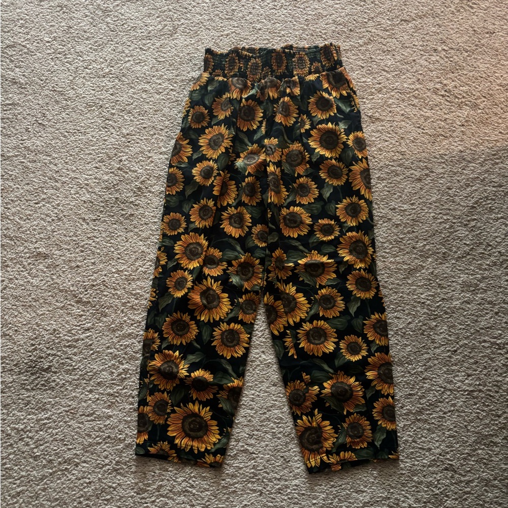 Lucy and yak sunflower pants